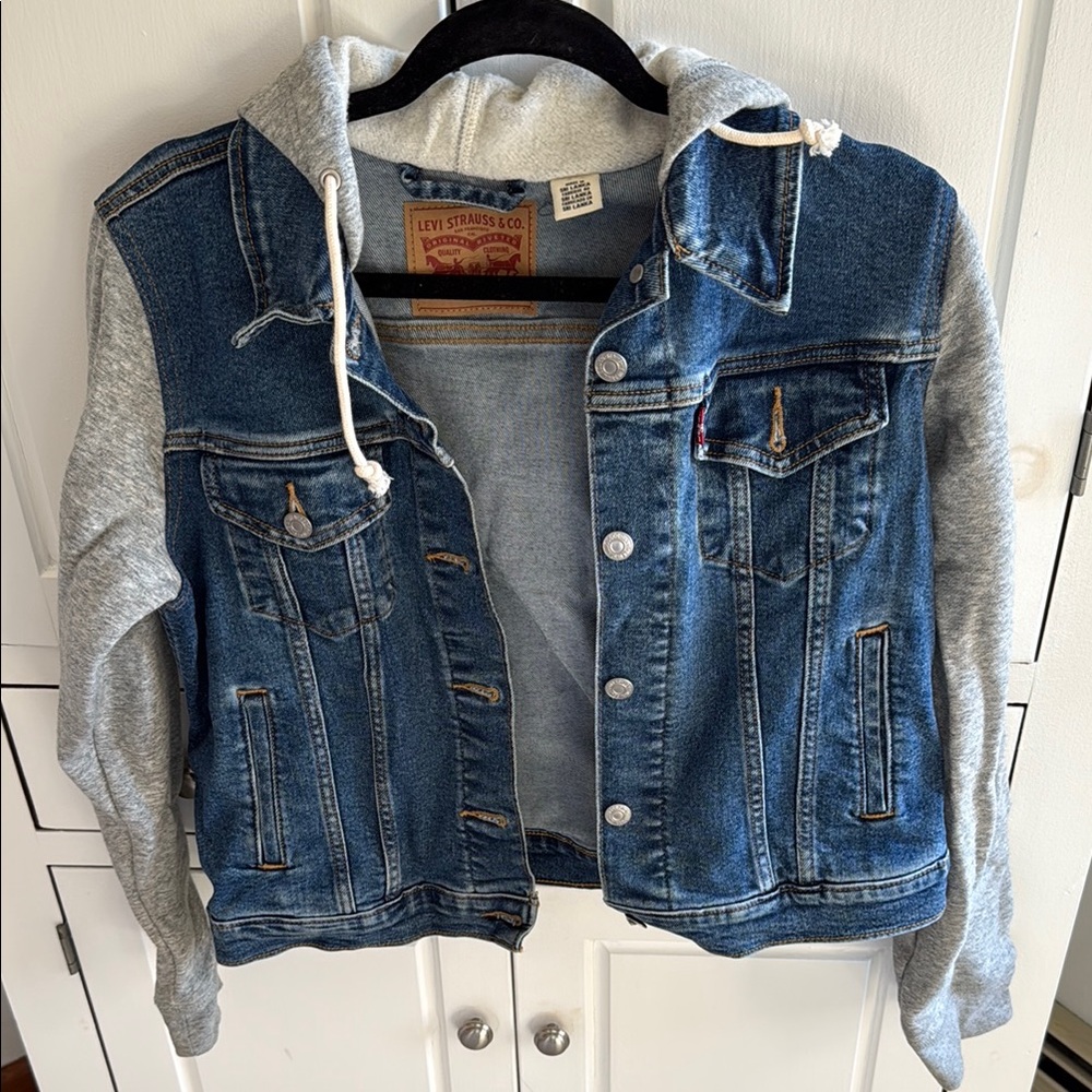 Levi's Blue and Gray Jean Jacket